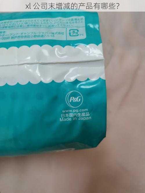 xl 公司末增减的产品有哪些?