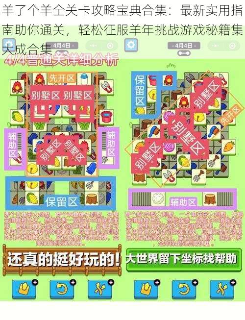 羊了个羊全关卡攻略宝典合集：最新实用指南助你通关，轻松征服羊年挑战游戏秘籍集大成合集
