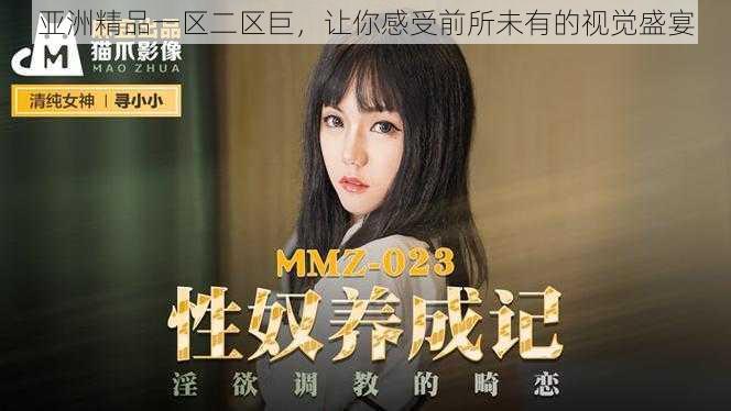 亚洲精品一区二区巨,让你感受前所未有的视觉盛宴