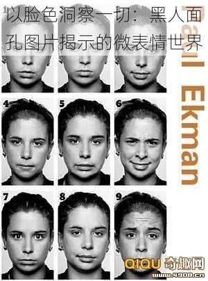 以脸色洞察一切:黑人面孔图片揭示的微表情世界
