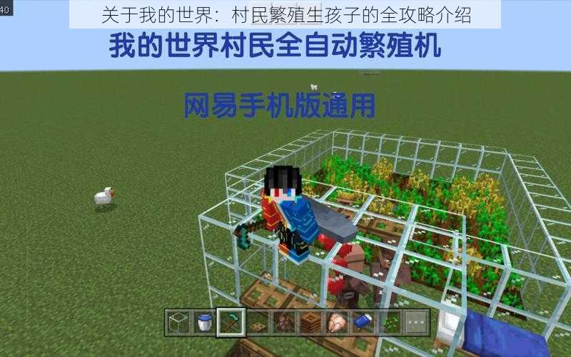 关于我的世界:村民繁殖生孩子的全攻略介绍