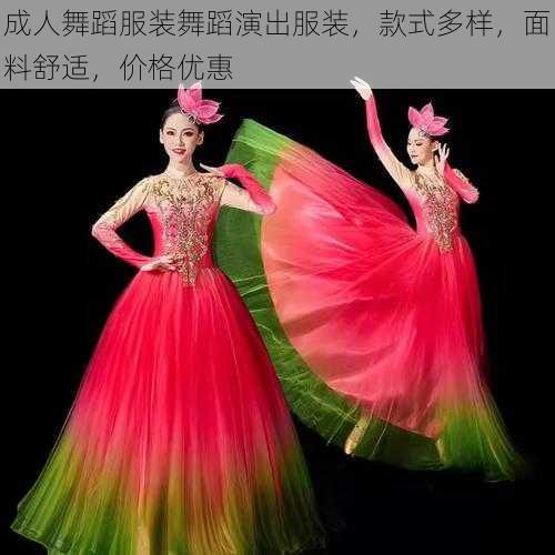 成人舞蹈服装舞蹈演出服装,款式多样,面料舒适,价格优惠