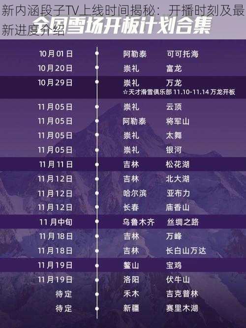 新内涵段子TV上线时间揭秘:开播时刻及最新进度介绍