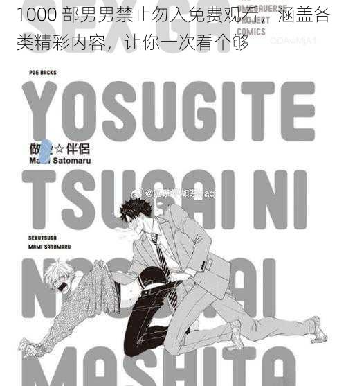 1000 部男男禁止勿入免费观看,涵盖各类精彩内容,让你一次看个够