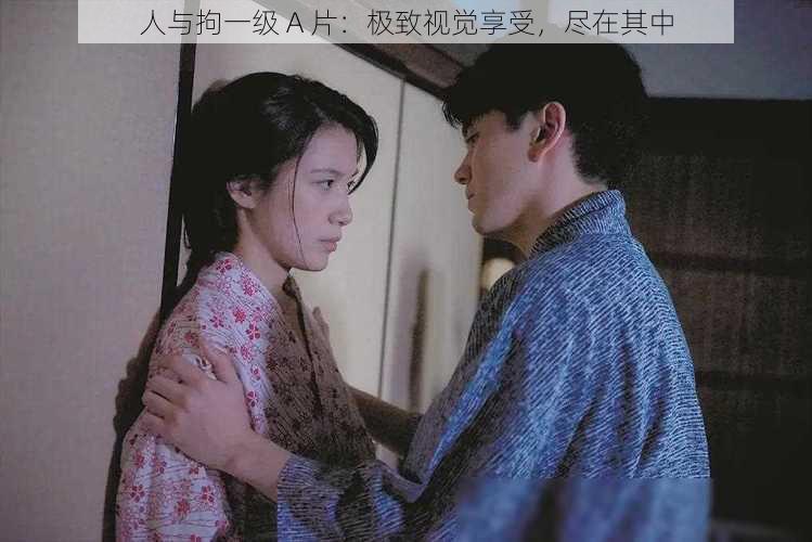 人与拘一级 A 片:极致视觉享受,尽在其中