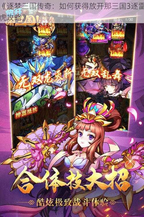 《逐梦三国传奇:如何获得放开那三国3逐雷虎攻略》
