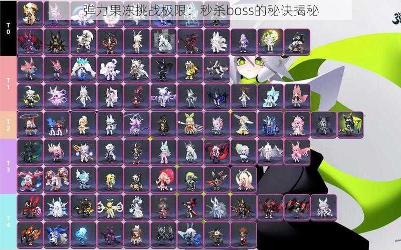 弹力果冻挑战极限:秒杀boss的秘诀揭秘