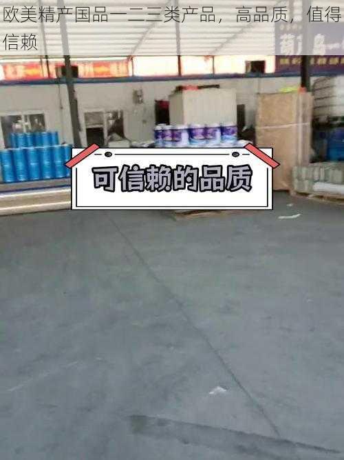 欧美精产国品一二三类产品,高品质,值得信赖