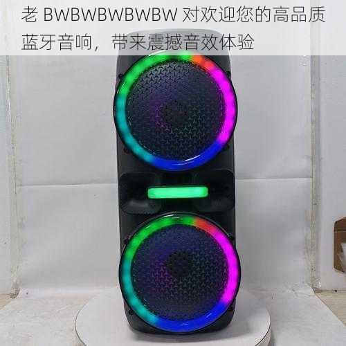 老 BWBWBWBWBW 对欢迎您的高品质蓝牙音响,带来震撼音效体验