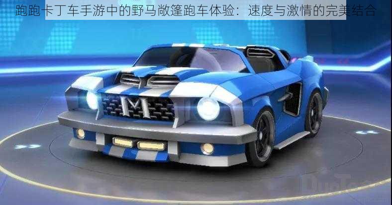 跑跑卡丁车手游中的野马敞篷跑车体验:速度与激情的完美结合