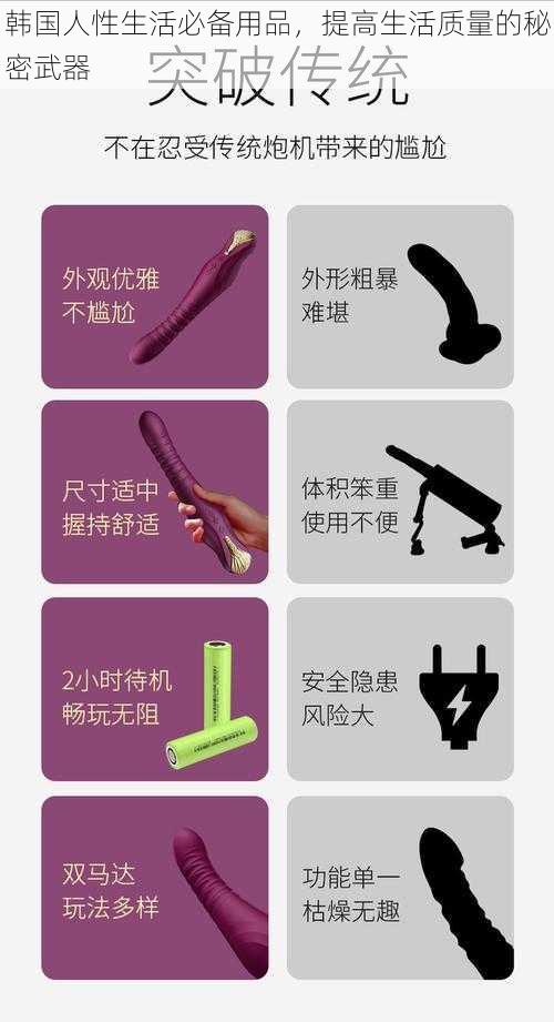 韩国人性生活必备用品,提高生活质量的秘密武器