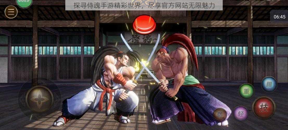 探寻侍魂手游精彩世界,尽享官方网站无限魅力