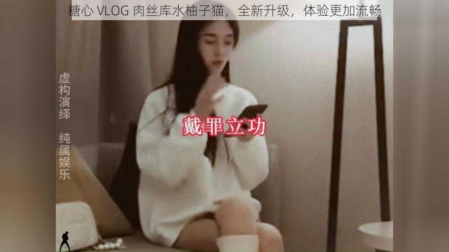 糖心 VLOG 肉丝库水柚子猫,全新升级,体验更加流畅