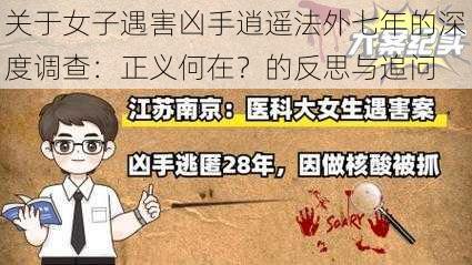 关于女子遇害凶手逍遥法外七年的深度调查:正义何在?的反思与追问