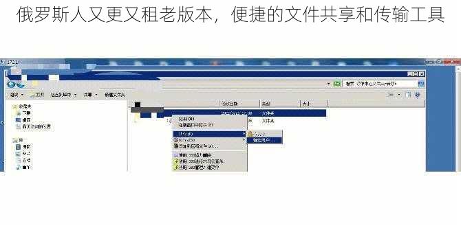 俄罗斯人又更又租老版本,便捷的文件共享和传输工具