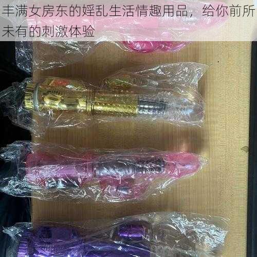 丰满女房东的婬乱生活情趣用品,给你前所未有的刺激体验