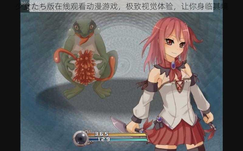 少女たち版在线观看动漫游戏,极致视觉体验,让你身临其境