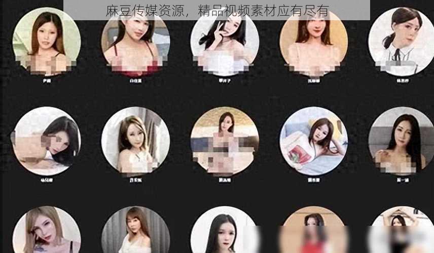 麻豆传媒资源,精品视频素材应有尽有