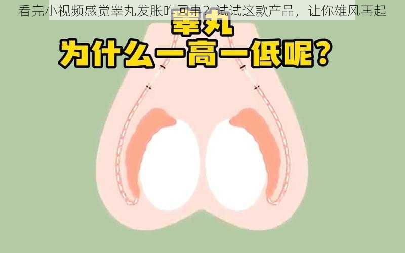 看完小视频感觉睾丸发胀咋回事?试试这款产品,让你雄风再起