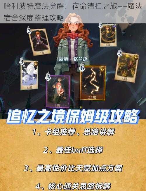 哈利波特魔法觉醒:宿命清扫之旅——魔法宿舍深度整理攻略