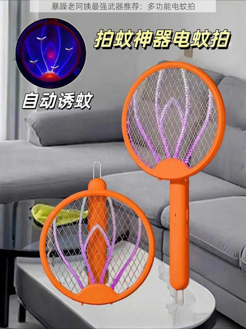 暴躁老阿姨最强武器推荐:多功能电蚊拍
