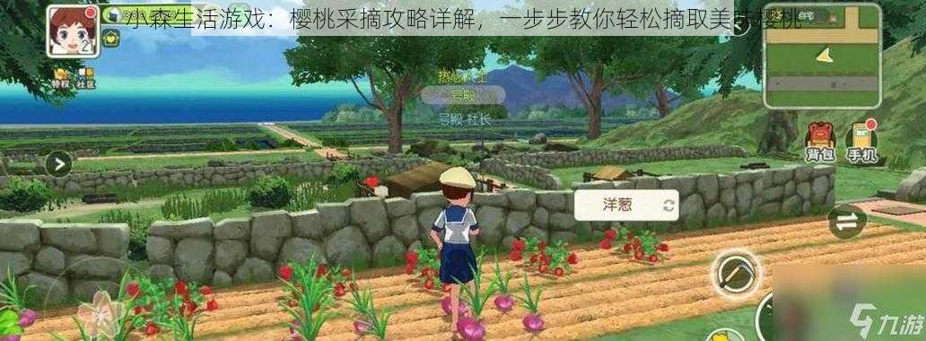 小森生活游戏:樱桃采摘攻略详解,一步步教你轻松摘取美味樱桃