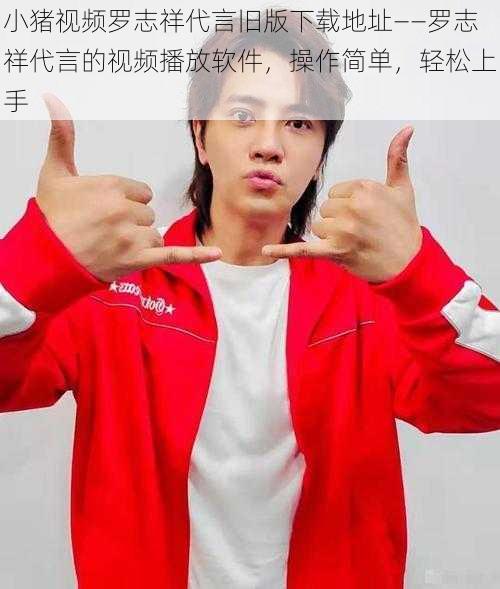 小猪视频罗志祥代言旧版下载地址——罗志祥代言的视频播放软件,操作简单,轻松上手