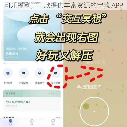 可乐福利,一款提供丰富资源的宝藏 APP
