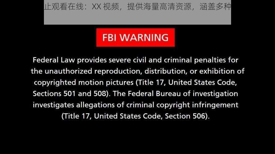 未满十八禁止观看在线:XX 视频,提供海量高清资源,涵盖多种类型,满足不同需求