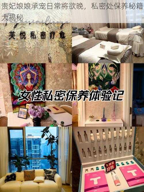 贵妃娘娘承宠日常将欲晚,私密处保养秘籍大揭秘