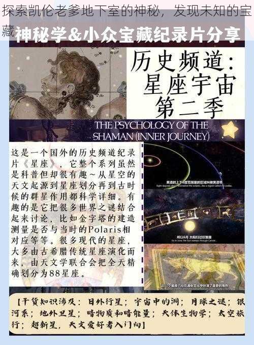探索凯伦老爹地下室的神秘,发现未知的宝藏