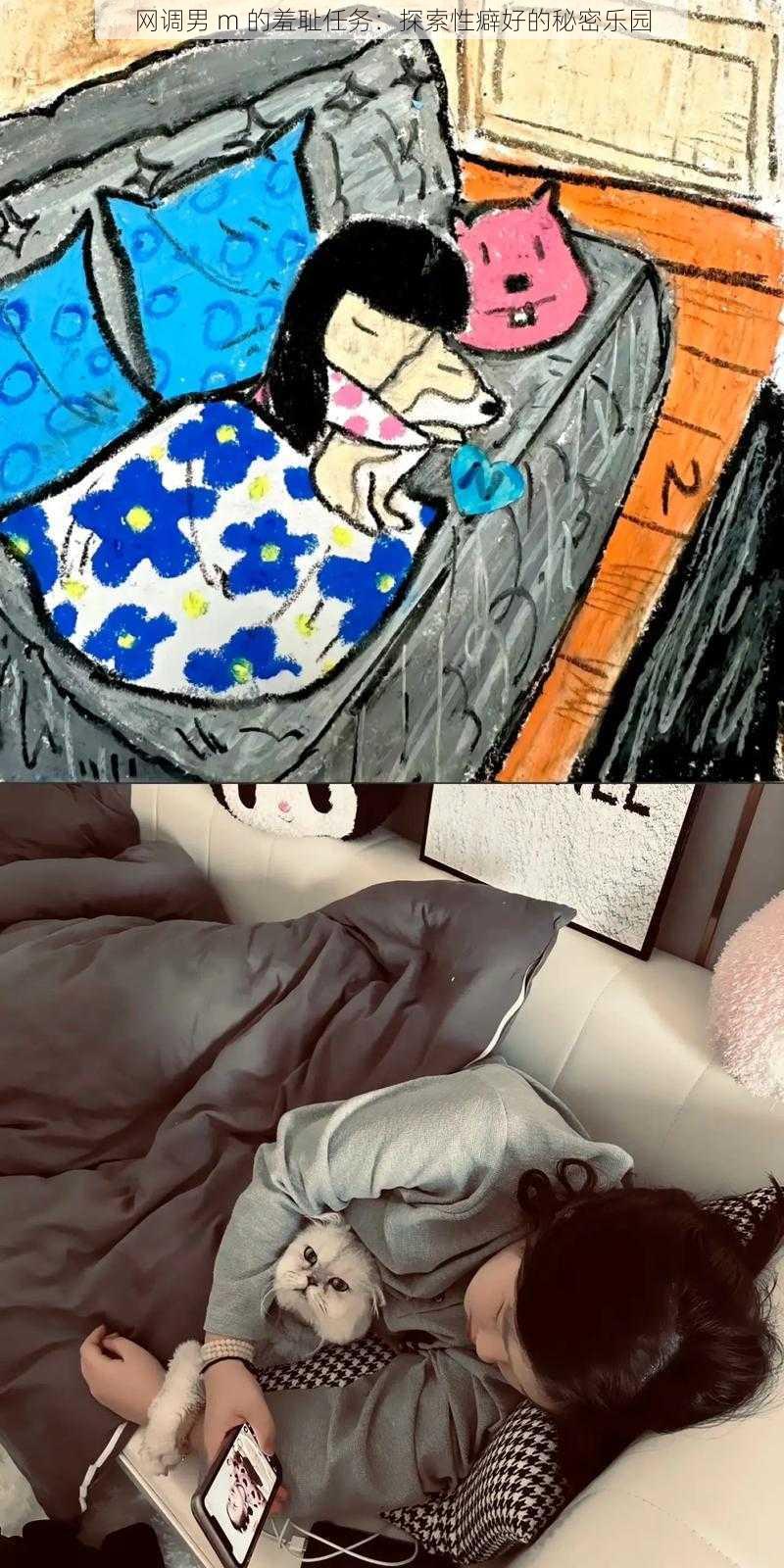 网调男 m 的羞耻任务:探索性癖好的秘密乐园