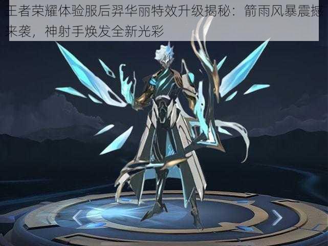 王者荣耀体验服后羿华丽特效升级揭秘:箭雨风暴震撼来袭,神射手焕发全新光彩