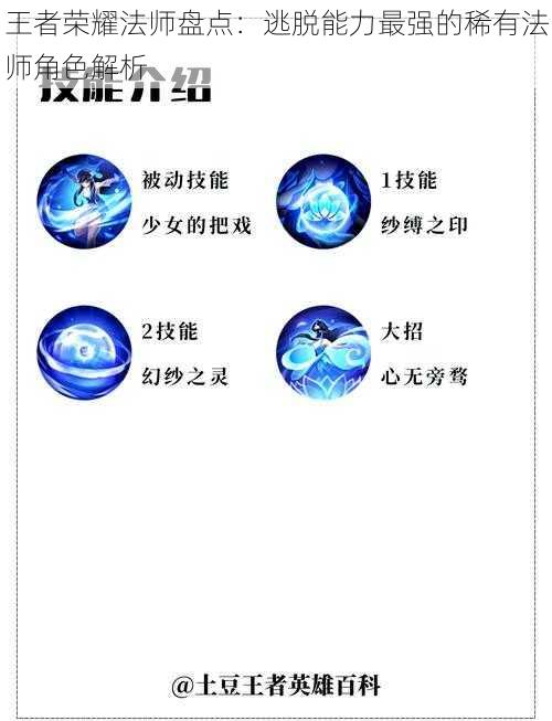 王者荣耀法师盘点:逃脱能力最强的稀有法师角色解析