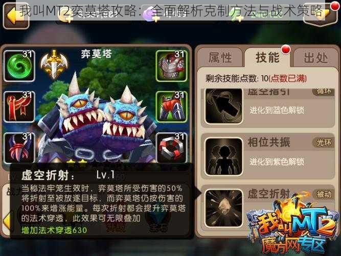 我叫MT2奕莫塔攻略:全面解析克制方法与战术策略