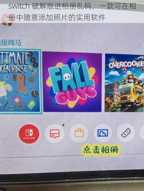 switch 破解版进相册乱码,一款可在相册中随意添加照片的实用软件
