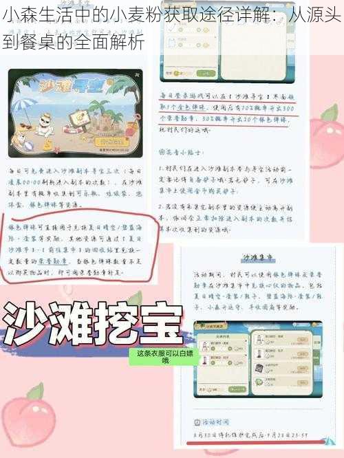 小森生活中的小麦粉获取途径详解:从源头到餐桌的全面解析
