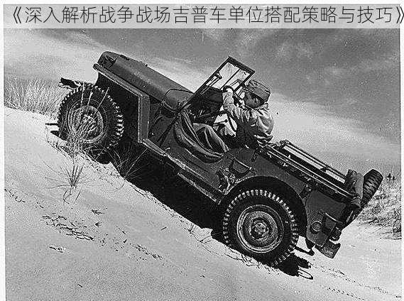 《深入解析战争战场吉普车单位搭配策略与技巧》