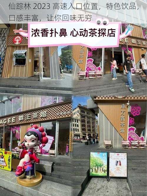 仙踪林 2023 高速入口位置,特色饮品,口感丰富,让你回味无穷
