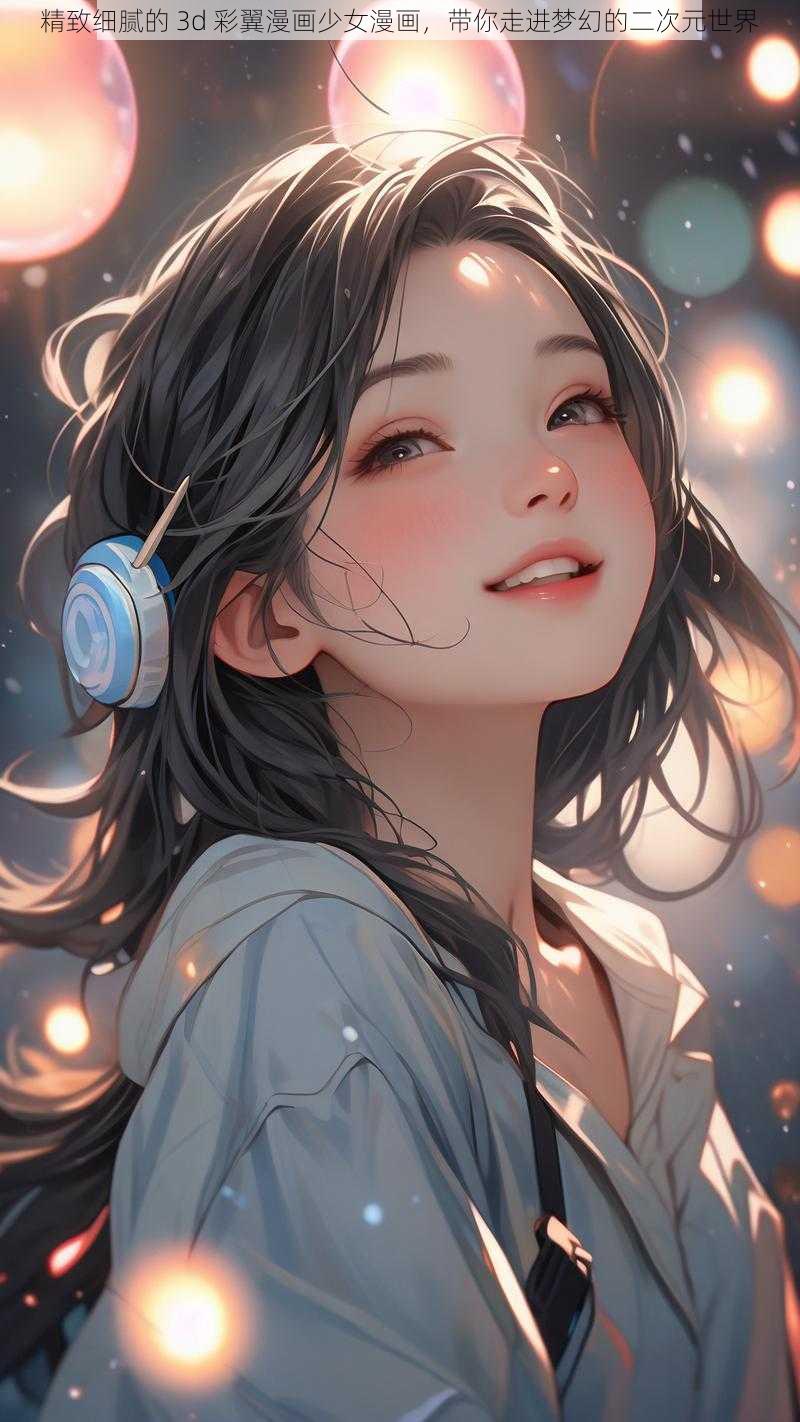 精致细腻的 3d 彩翼漫画少女漫画,带你走进梦幻的二次元世界