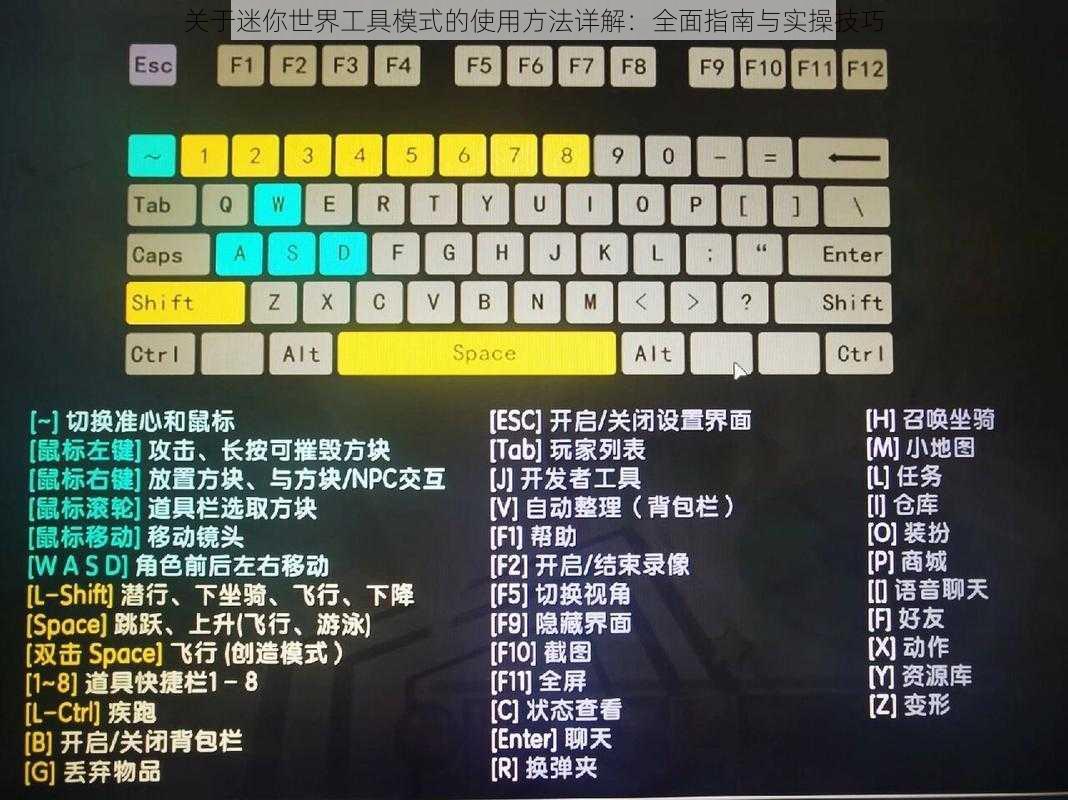 关于迷你世界工具模式的使用方法详解:全面指南与实操技巧