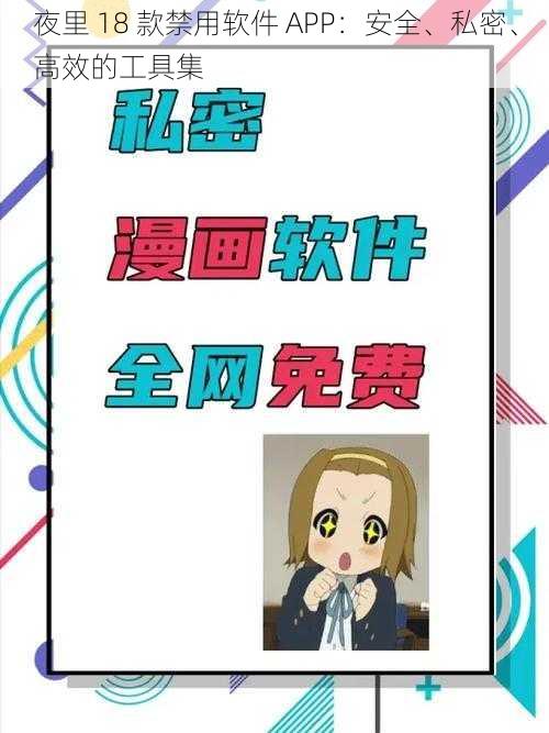 夜里 18 款禁用软件 APP:安全、私密、高效的工具集
