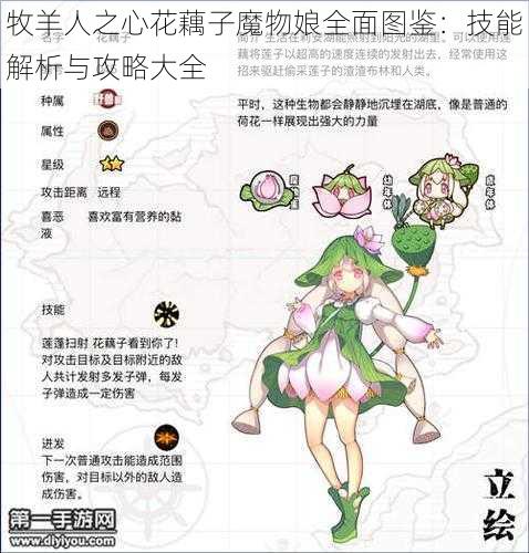 牧羊人之心花藕子魔物娘全面图鉴:技能解析与攻略大全