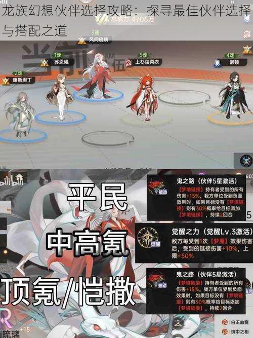 龙族幻想伙伴选择攻略:探寻最佳伙伴选择与搭配之道