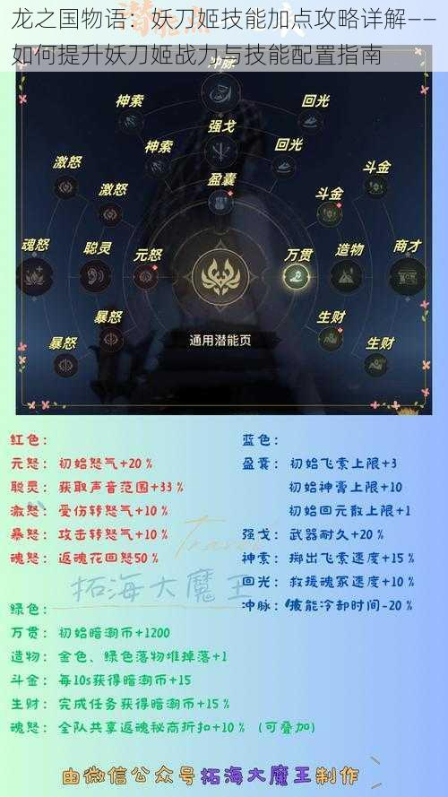 龙之国物语:妖刀姬技能加点攻略详解——如何提升妖刀姬战力与技能配置指南