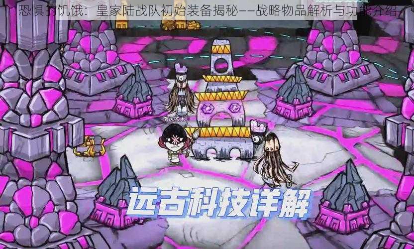 恐惧的饥饿:皇家陆战队初始装备揭秘——战略物品解析与功能介绍