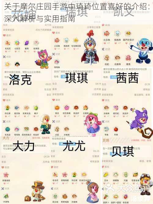 关于摩尔庄园手游中琦琦位置喜好的介绍:深入解析与实用指南