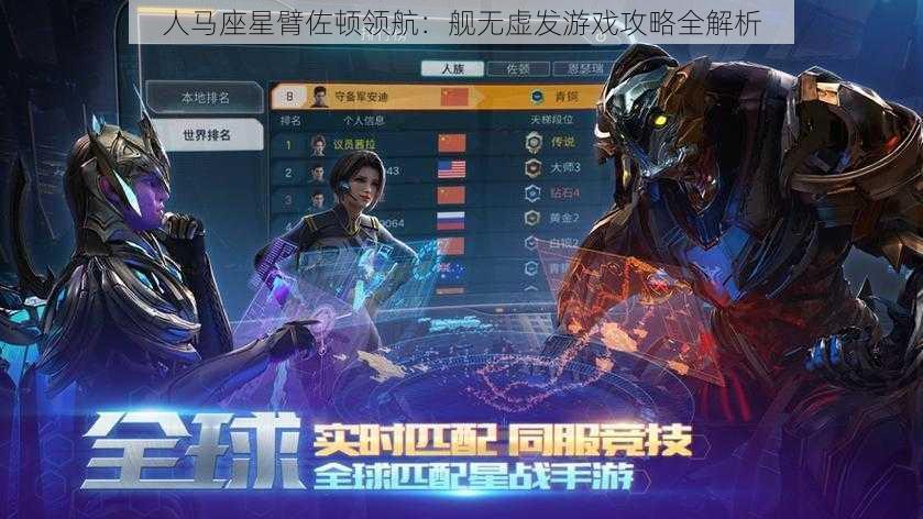 人马座星臂佐顿领航:舰无虚发游戏攻略全解析