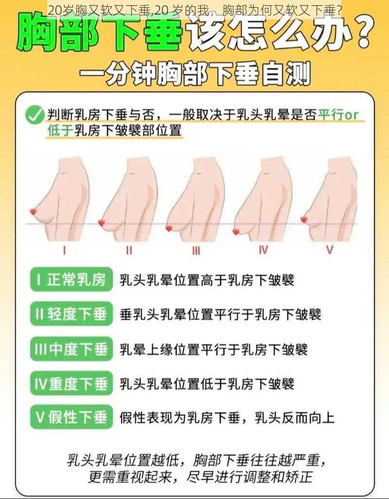20岁胸又软又下垂,20 岁的我,胸部为何又软又下垂?