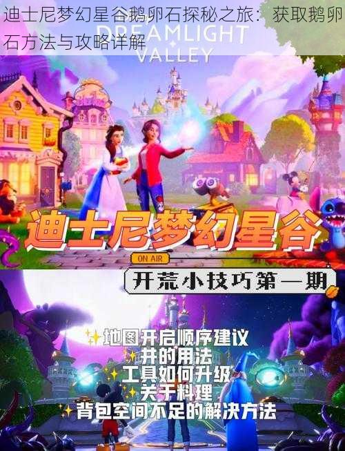 迪士尼梦幻星谷鹅卵石探秘之旅:获取鹅卵石方法与攻略详解